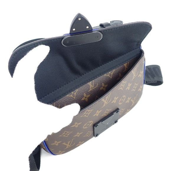 Louis Vuitton Macassar S Lock Messenger Monogram Shoulder Bag - Picture 8 of 8